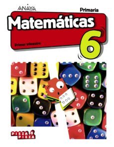 matemáticas 6º educacion primaria pieza a pieza ed 2019-9788469854365