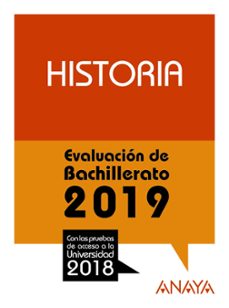 historia: evaluacion de bachillerato 2019-manuel fernandez cuadrado-9788469856765