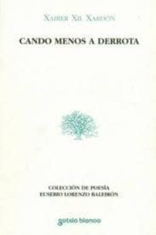 cando menos a derrota-xabier xil-9788478245765