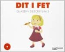 dit i fet quad escript 3 + cd catala ed 2010-9788479186265