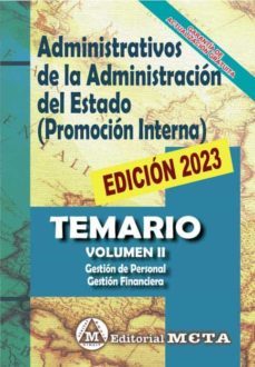 administrativos de la administracion del estado promocion interna volumen ii-9788482196565