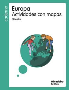 caderno actividades con mapas europa gallego ed 10-9788482249865