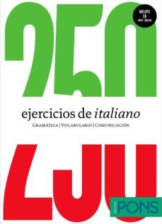 250 ejercicios de italiano (nivel a1-a2) (incluye cd)-9788484438465