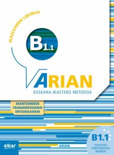 arian b1.1 ikaslearen liburua (+cd+erantzunak)-9788490272565