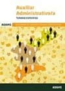 auxiliar administrativo temario especifico conselleria de sanidad universal y salud publica-9788491470465