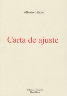 carta de ajuste-alberto infante-9788494193965
