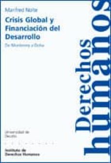 crisis global y financiacion del desarrollo: de monterrey a doha-manfred nolte-9788498302165