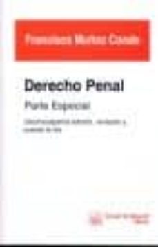 derecho penal. parte especial  (17ª ed. revisada y puesta al dia)-francisco muñoz conde-9788498766165