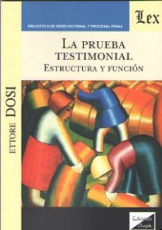 la prueba testimonial-ettore dosi-9789563922165