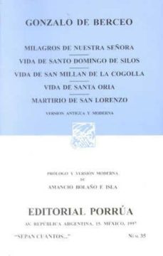 milagros de nuestra señora-gonzalo de berceo-9789684326965