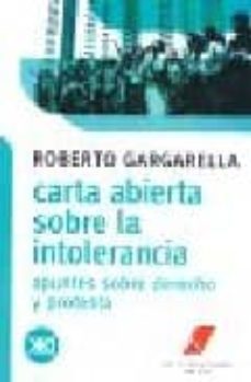 carta abierta sobre la intolerancia: apuntes sobre derecho y prot esta-9789871220465
