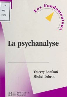 la psychanalyse (ebook)-thierry bonfanti-michel lobrot-9791037610065