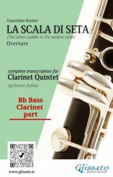 bb bass clarinet part of "la scala di seta" for clarinet quintet (ebook)-9791220868365