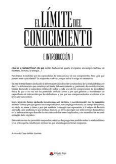 el limite del conocimiento-armando diaz valdes zardain-9791370168865