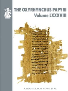 the oxyrhynchus papyri (ebook)-9780856982675