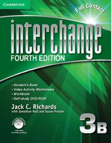 interchange level 3 full contact b with self-study dvd-rom 4th edition-9781107636675