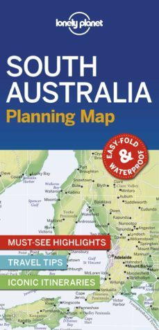 lonely planet south australia planning map 1 2019-9781788686075