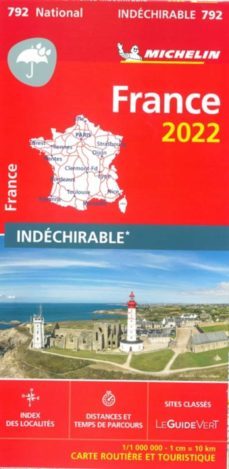 france 2022 mapa michelin-9782067254275