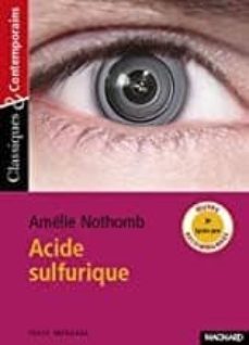 acide sulfurique-amelie nothomb-9782210750975