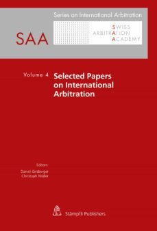 Imagen Principal de SELECTED PAPERS ON INTERNATIONAL ARBITRATION VOLUME 4