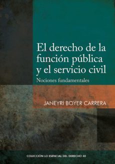 el derecho de la funcion publica y el servicio civil (ebook)-janeyri boyer-9786123174675