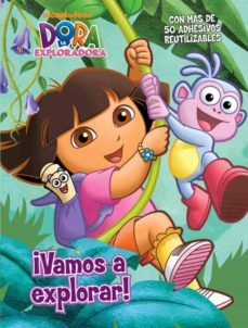 dora la exploradora: ¡vamos a explorar! (con stickers)-9788401902475