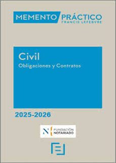 memento práctico civil. obligaciones y contratos 2025-2026-9788410431775