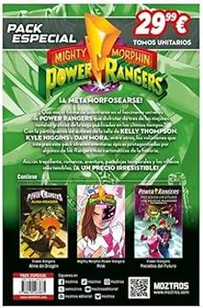pack especial mighty morphin power rangers (3 tomos)-kyle higgins-9788410463875