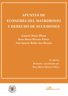 apuntes de economia del matrimonio y derecho de sucesiones-joaquin rams albesa-9788410705975