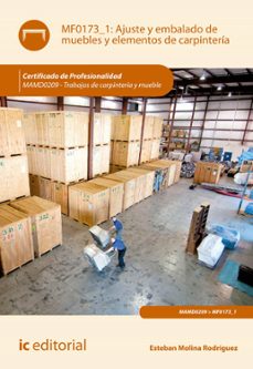 ajuste y embalado de muebles y elementos de carpinteria. mamd0209 (ebook)-9788411841375
