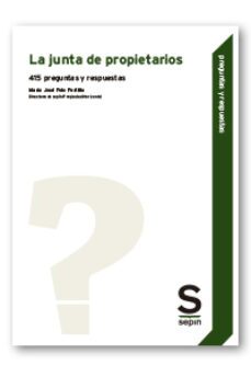 (i.b.d.) la junta de propietarios 415 preguntas y respuestas-maria jose polo portilla-9788413882475