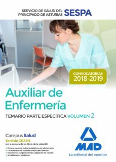 enfermero del servicio de salud del principado de asturias (sespa ) temario y test parte general-9788414220375