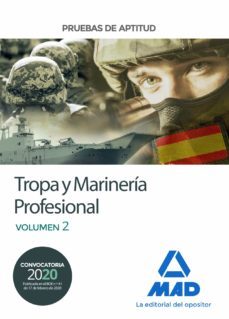 pruebas de aptitud para el acceso a tropa y marinería profesional volumen 2-9788414235775