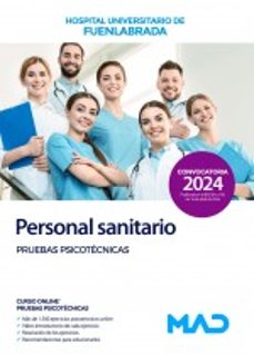 pruebas psicotecnicas para personal sanitario del hospital universitario de fuenlabrada-9788414282175