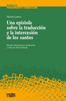 una epistola sobre la traduccion y la intercesion de los santos-9788416020775