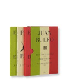 juan rulfo (caja conmemorativa centenario: el llano en llamas; pedro paramo; el gallo de oro)-juan rulfo-9788416282975