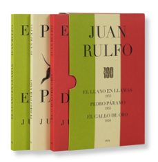 juan rulfo (caja conmemorativa centenario: el llano en llamas; pedro paramo; el gallo de oro)-juan rulfo-9788416282975