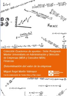 determinacion del valor de la empresa-miguel angel martin valmayor-9788416552375