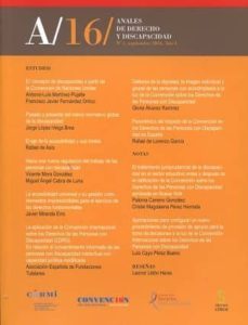 anales de derecho y discapacidad nº 1 2016 (septiembre 2016, año i)-9788416668175