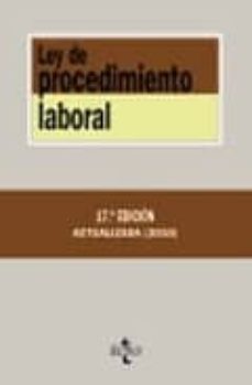 ley de procedimiento laboral (17ª ed.)-9788430950775