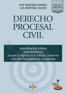 derecho procesal civil (ebook)-jose martinez jimenez-luis martinez valero-9788430994175