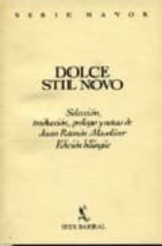 dolce stil novo-joan ramon masoliver-9788432238475