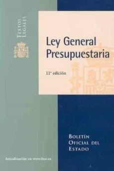 ley general presupuestaria (11ª ed)-9788434018075