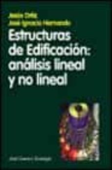 estructuras de edificacion: analisis lineal y no lineal-9788434480575