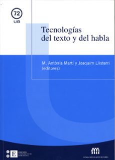 tecnologias del texto y del habla-m. antonia marti-9788447526475