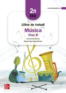 musica clave b 2º eso valencia. llibre de treball. edicion lomloe-9788448638375