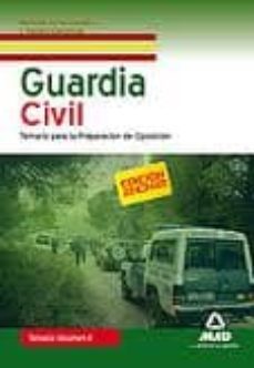 guardia civil. temario para la preparacion de oposicion. materias socioculturales y tecnico-cientificas. volumen ii-9788467675375