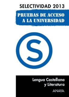 lengua castellana y literaturra. selectividad 2013-9788467845075