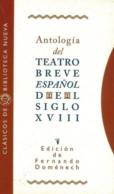 teatro breve del siglo xviii-fernando domenech-9788470304675