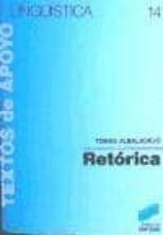 la retorica-tomas albaladejo mayordomo-9788477380375